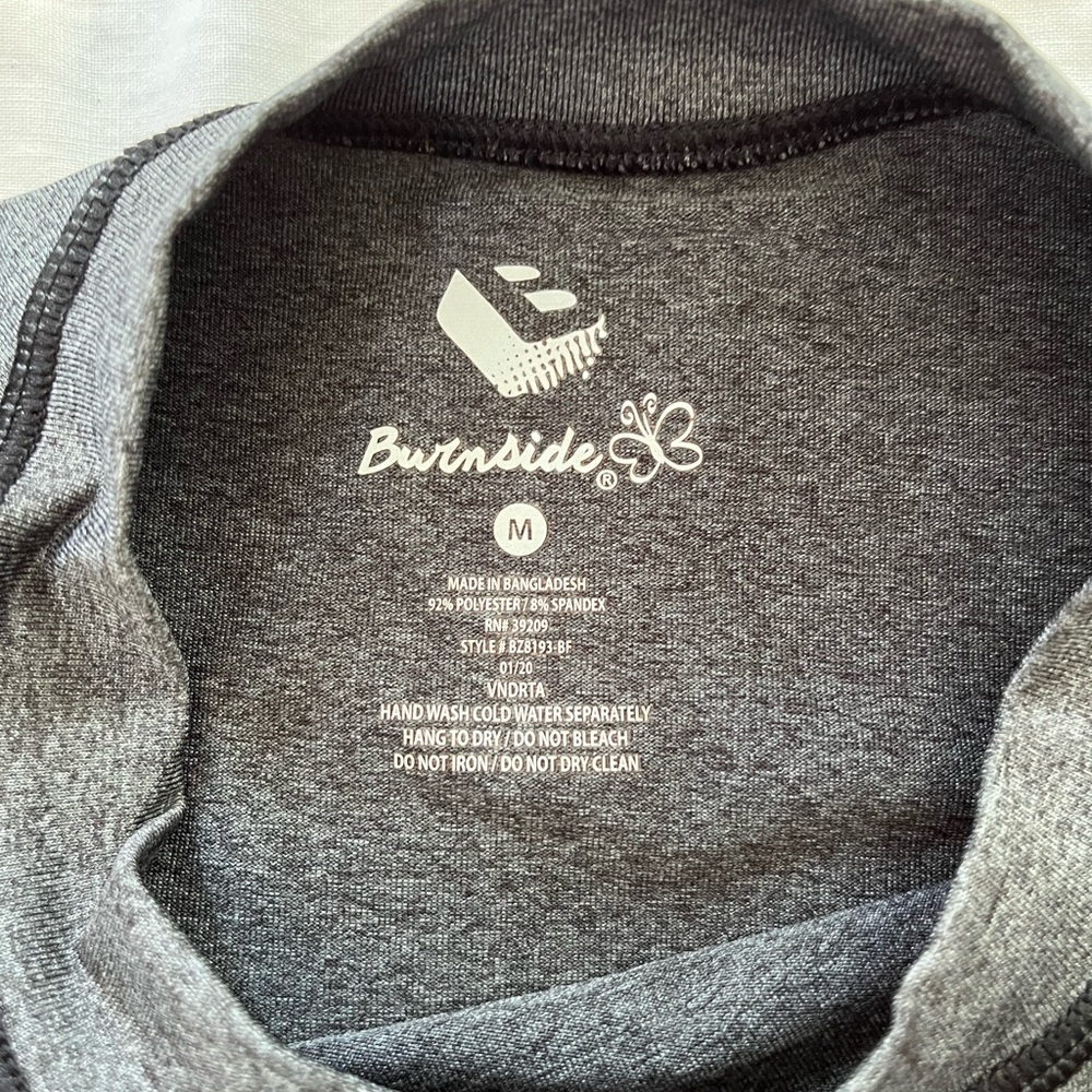 Never worn: Burnside Gray Rash Guard - Picture 2 of 6